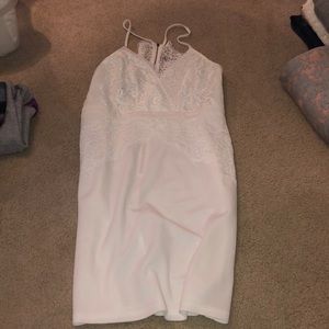 Charlotte Russe White Lace Dress